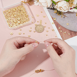 240Pcs 6 Styles Brass Beads&nbsp;KK-ME0001-69G