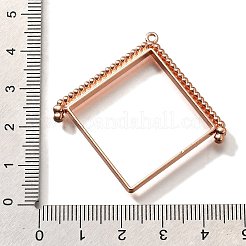 Alloy Open Back Bezel Pendants&nbsp;PALLOY-I223-08RG