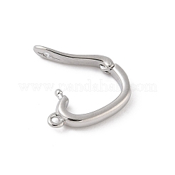 Brass Twister Clasps&nbsp;KK-L245-38P