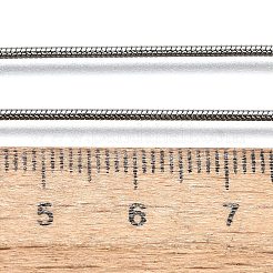 Non-Tarnish 304 Stainless Steel Snake Chain Necklaces&nbsp;NJEW-E122-32B