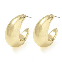Brass Stud Earrings&nbsp;KK-CBA50B0-01G