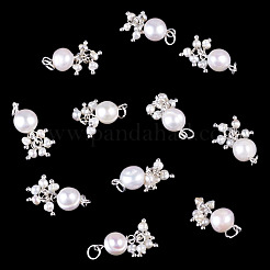 12Pcs Potato Natural Cultured Freshwater Pearl Pendants&nbsp;PALLOY-TA00385