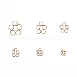 Brass Open Jump Rings&nbsp;KK-JQ0001-01AB