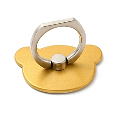 Zinc Alloy Bear Cell Phone Holder Stand Findings&nbsp;AJEW-G035-05G