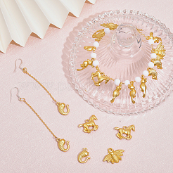 30Pcs 6 Styles Alloy Pendants&nbsp;FIND-CA0007-27