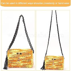 Alloy Bag Chain Strap&nbsp;FIND-WH0066-01B