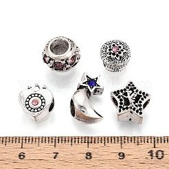 Alloy European Beads&nbsp;MPDL-S066-046