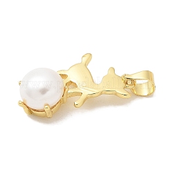 Rack Plating Brass Pendants&nbsp;KK-K293-24O-G