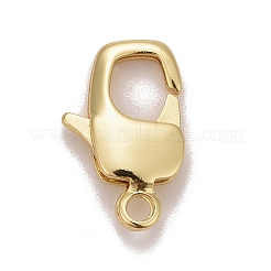 Brass Lobster Claw Clasps&nbsp;X-KK-M229-70G