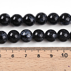 Baking Paint Glass Beads Strands&nbsp;DGLA-N008-10mm-10