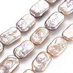Natural Keshi Pearl Beads Strands&nbsp;PEAR-S020-D04