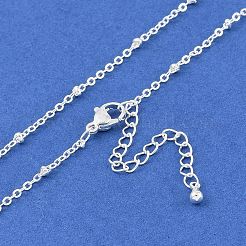 Brass Satellite Chains Necklaces&nbsp;NJEW-U008-04S