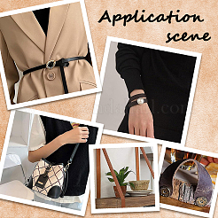 Flat Imitation Leather Cord&nbsp;LC-GF0001-04B-01