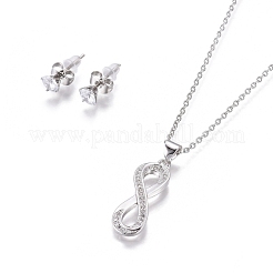 304 Stainless Steel Jewelry Sets&nbsp;SJEW-F214-07