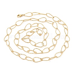 Ion Plating(IP) 304 Stainless Steel Necklaces&nbsp;STAS-D084-27G