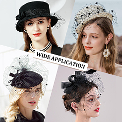 Deco Mesh Ribbons&nbsp;SRIB-WH0011-179B-01