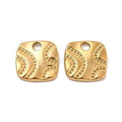 Ion Plating(IP) 304 Stainless Steel Pendants Rhinestone Settings&nbsp;STAS-B032-30G