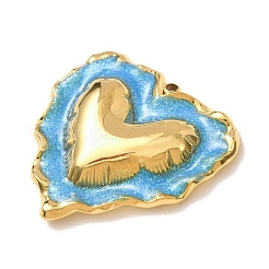 304 Stainless Steel Enamel Pendants&nbsp;SA-CBAB1B6-01G