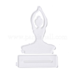 YOGA DIY Silicone Statue Molds&nbsp;DIY-G046-10