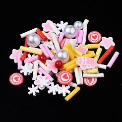 Handmade Polymer Clay Cabochons&nbsp;X-CLAY-N006-83