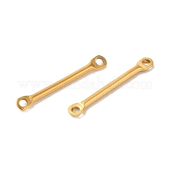 Ion Plating(IP) 304 Stainless Steel Connector Charms&nbsp;STAS-Q323-04D-G