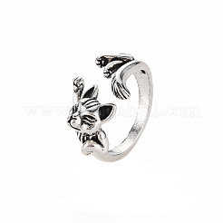 Men's Alloy Cuff Finger Rings&nbsp;RJEW-N029-079