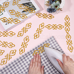 20Pcs Flower Polyester Computerized Embroidery Sew on Patches&nbsp;PATC-CY0001-33