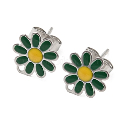 Non-Tarnish 304 Stainless Steel Stud Earrings&nbsp;STAS-B047-28P