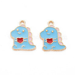 Alloy Enamel Pendants&nbsp;LS-ENAM-N054-64A-NR