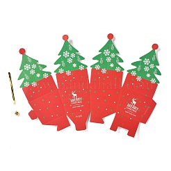 Christmas Theme Paper Fold Gift Boxes&nbsp;CON-G012-02B