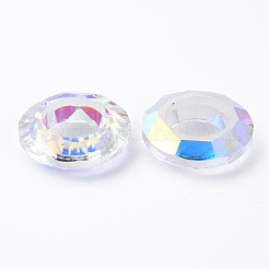 Electroplated Glass Linking Rings&nbsp;EGLA-N006-016