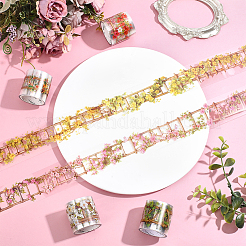 6Rolls 6 Styles PET Tape Stickers for Card Making&nbsp;DIY-ME0003-67