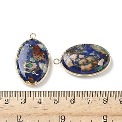 Dyed Synthetic Imperial Jasper Pendants&nbsp;G-D337-03F-G