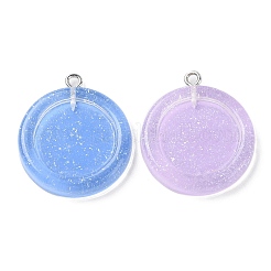 Translucent Resin Pendants&nbsp;RESI-A025-09