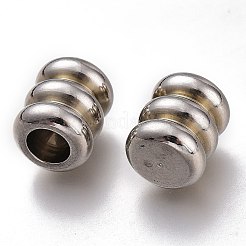 Tarnish Resistant 304 Stainless Steel Cord End Caps&nbsp;STAS-H108-09P