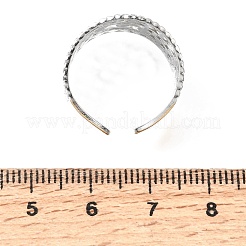 304 Stainless Steel Cuff Open Rings&nbsp;SA-CBAB767-22GP