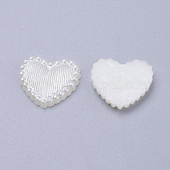 Acrylic Pearl Cabochons&nbsp;X-MACR-F024-22