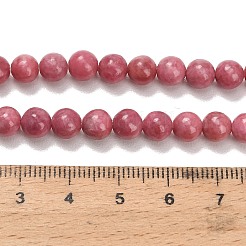 Natural Rhodonite Beads Strands&nbsp;G-F820-K05-6mm