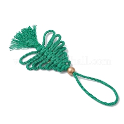 Cotton Christmas Trees Pendant Decoration&nbsp;HJEW-JM03830-02