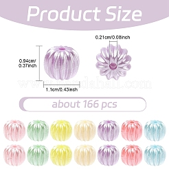100G Imitation Pearl Acrylic Beads&nbsp;OACR-YW0003-84