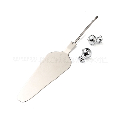 Non-Tarnish 201 Stainless Steel Cake Spatulas&nbsp;AJEW-P114-01J-P