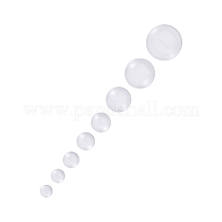 Transparent Glass Cabochons&nbsp;GGLA-CJ0001-01