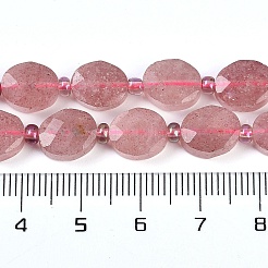 Natural Strawberry Quartz Beads Strands&nbsp;G-G182-C01-01