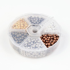 Round Iron Spacer Beads&nbsp;IFIN-E148Y-M-B