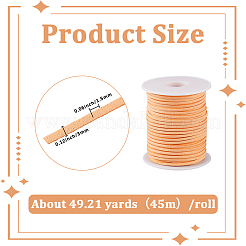 1Roll Imitation Leather Cord&nbsp;OCOR-SC0001-12E