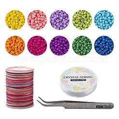 DIY Seed Beaded Bracelet Making Kit&nbsp;DIY-YW0005-67
