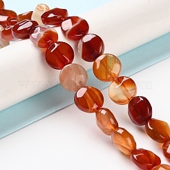 Natural Red Agate Beads Strands&nbsp;G-K357-B02-01