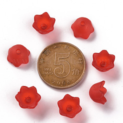Transparent Acrylic Beads Caps&nbsp;PL543-6