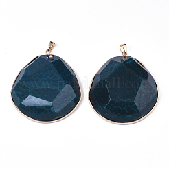 Natural Crackle Agate Big Pendants&nbsp;G-R469-05B