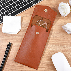 1Pc Rectangle PU Leather Eyeglass Cases&nbsp;AJEW-CN0007-01C